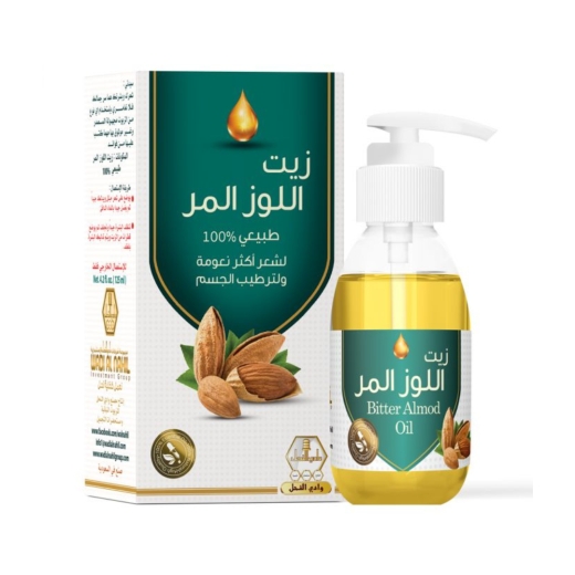 زيت اللوز المر للبشرة - من وادي النحل